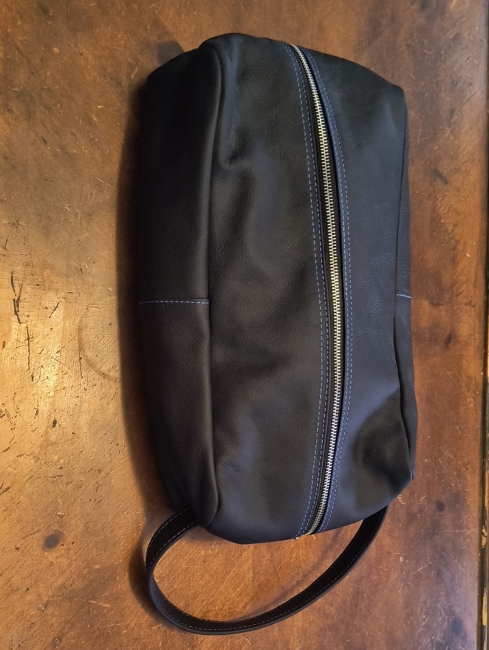 Links & Kings Premium Leather Shoe Bag